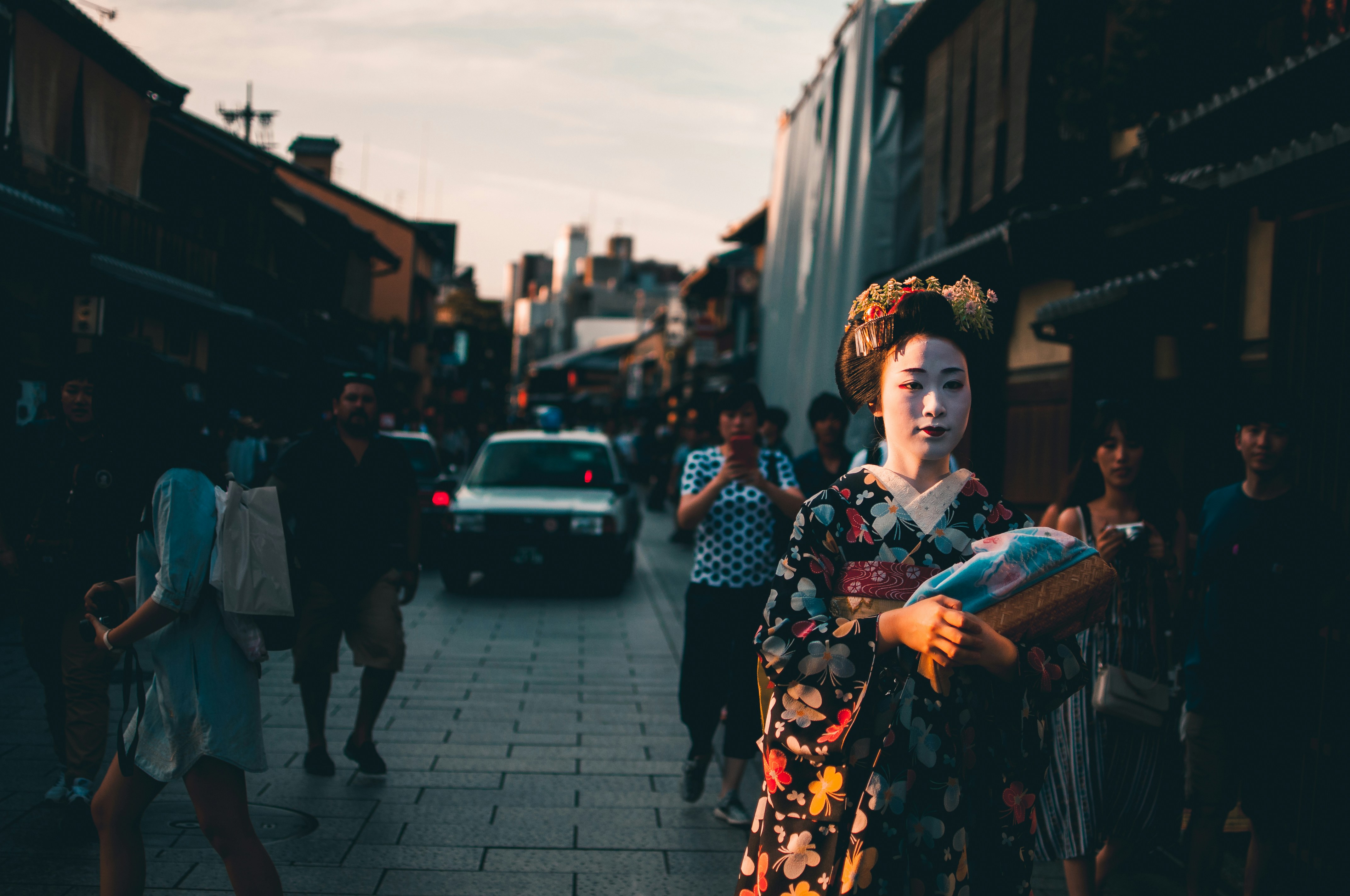 Geisha costume photo