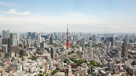 city view of Roppongi Tokyo 