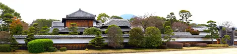 Parc de l'ancienne forteresse des samouraï du clan Hosokawa à Kumamoto
