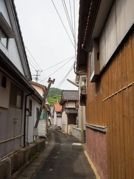 Vieux village désert, Nakadori, Goto
