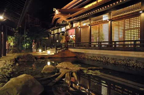 Onsen de Kinosaki la nuit