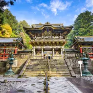 Le sanctuaire Toshogu au milieu de la nature à Nikko