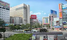 Nagano cityscape by day