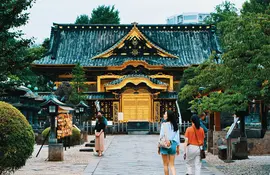 Lovely Toshogu shrine in Ueno park, Tokyo