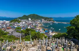 El pueblo japonés de Tomonoura, tranquilo puerto pesquero donde Hayao Miyazaki se instaló durante varios meses para escribir Ponyo en 2008.