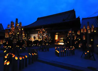 Usuki bamboo lantern festival
