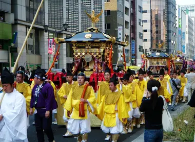 Le Sanno Matsuri est l'un des plus remarquable festival de Tokyo. Attention, la fête n'a lieu que toutes les années paires.
