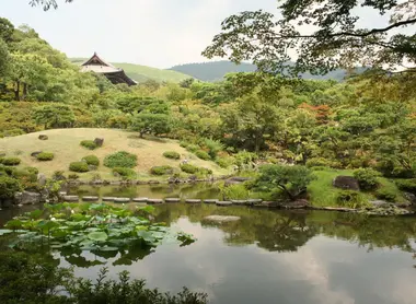 Vista del jardín Isui-en.