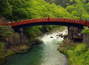 Le pont Shinkyo de Nikko