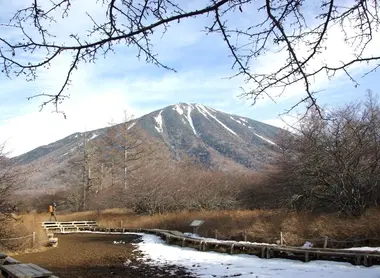 Le mont Nantai, sur les hauteurs de Nikko.