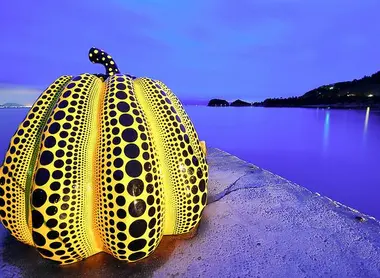 La courge géante de Yayoi Kusama