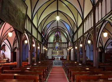 El interior de la catedral. 