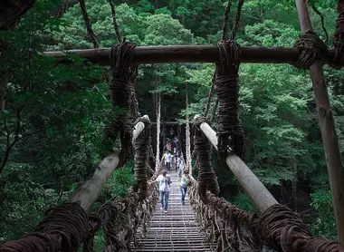 Le Kazurabshi de la vallée d'Iya.