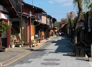Charming streets of Hida Furakawa