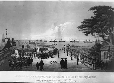 Commodore Perry's ships 