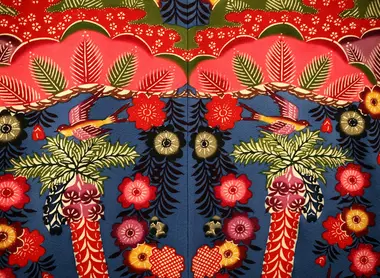 Tissu Bingata