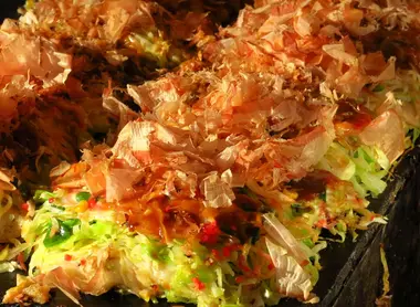 okonomiyaki katsuobushi