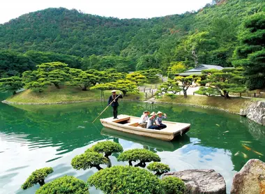 Le jardin Ritsurin à Takamatsu