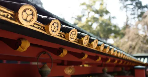 Détail du Kunôzan Toshogu à Shizuoka