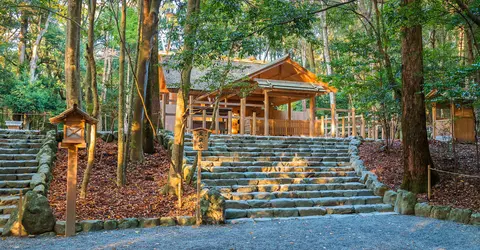 Un des bâtiments constituant Ise-Jingu 